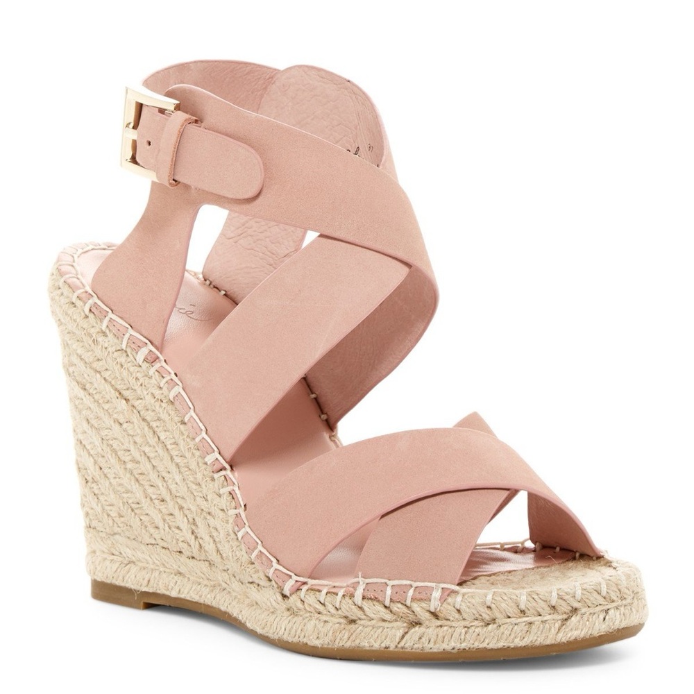 Sz37.5 Joie Kaelyn Espadrille Wedge Sandal